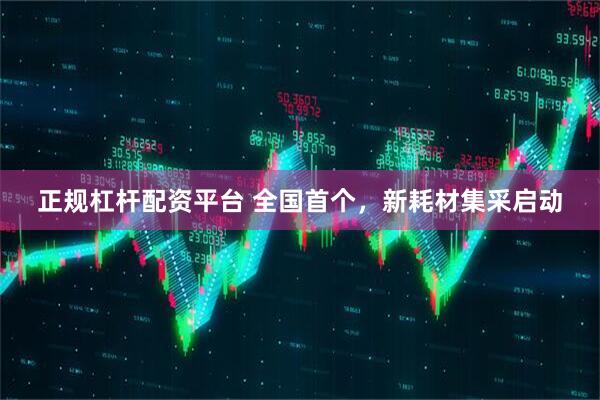 正规杠杆配资平台 全国首个，新耗材集采启动
